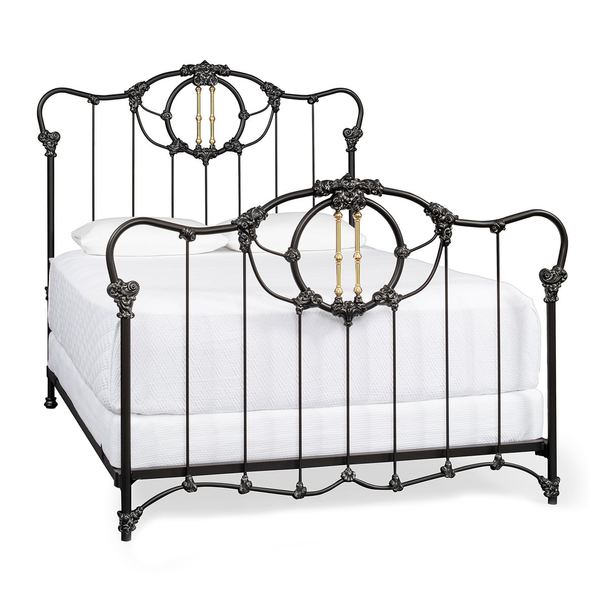 1852 French Château Iron Bed (4 Sizes). - HISTORY COMPANY