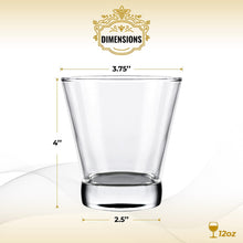 Load image into Gallery viewer, The Savoy “American Bar” Essential Whiskey Double-Rocks Glass 2-Piece Set (Gift Box Collection)