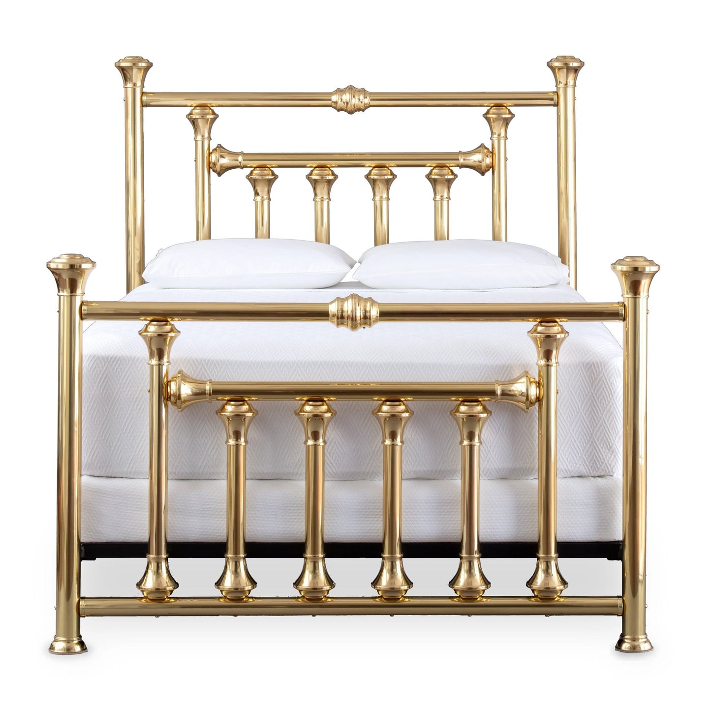 American Heirloom Brass Bed (4 Sizes). - HISTORY COMPANY