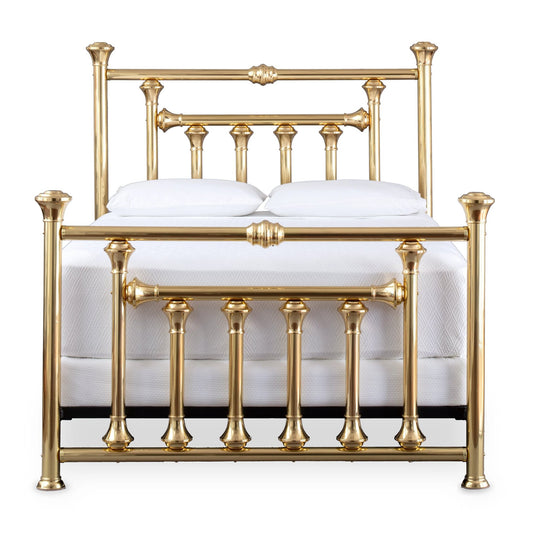 American Heirloom Brass Bed (4 Sizes). - HISTORY COMPANY