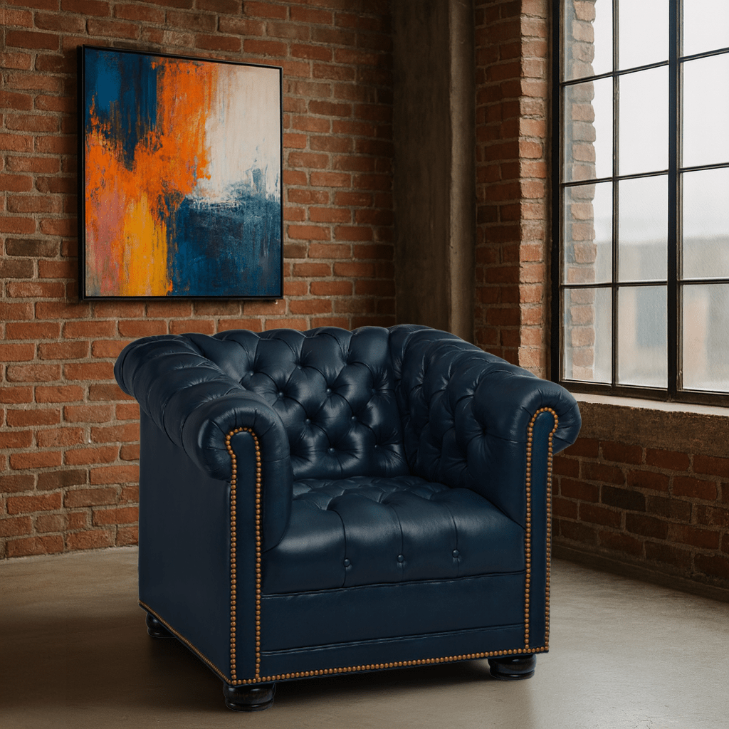 “Chesterfield” Gentleman’s Club Armchair. - HISTORY COMPANY