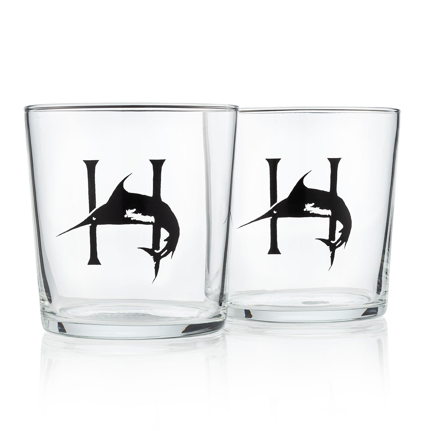 HISTORY COMPANY - Ernest Hemingway Signature 'On the Rocks' Glass, a 2-piece set inspired by the writer’s legendary drinks.