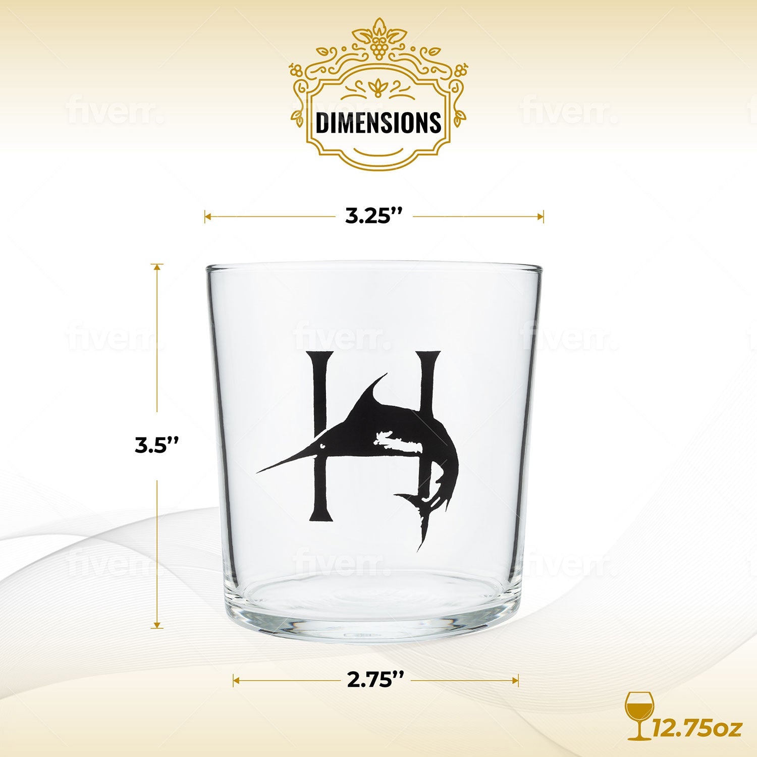 HISTORY COMPANY - Inspired by Hemingway’s love for fine spirits, this 2-piece rocks glass set is ideal for classic cocktails.