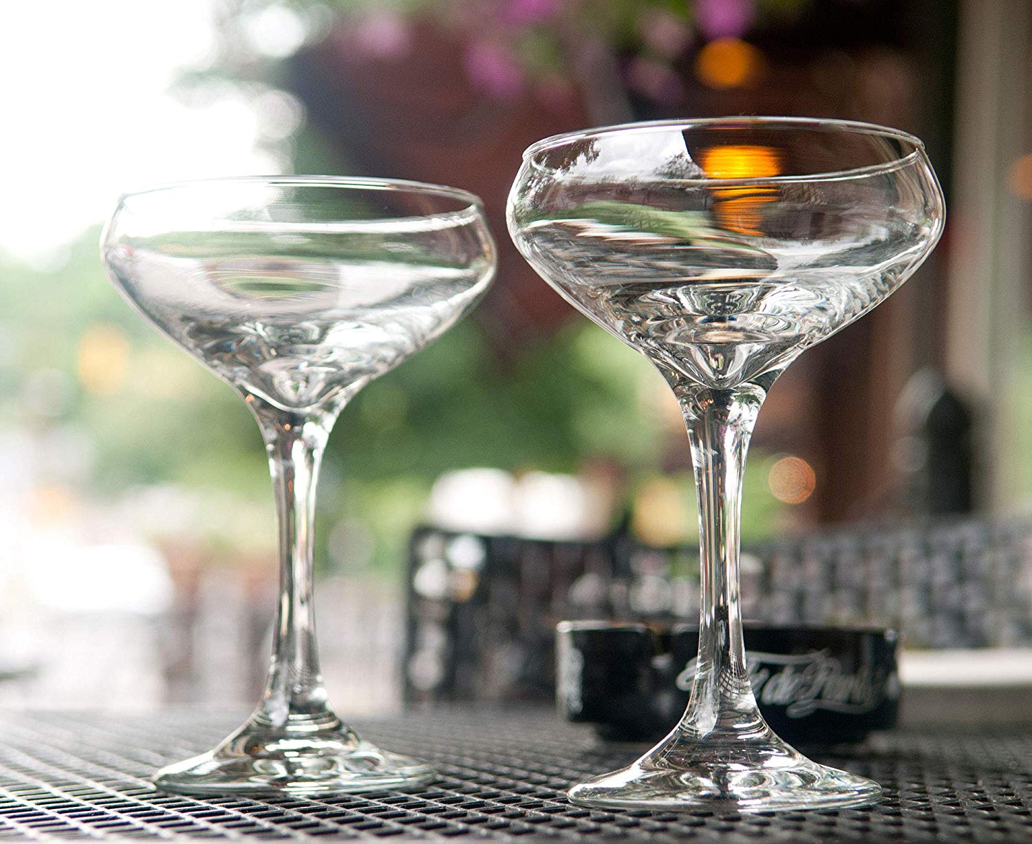 Vintage Art Deco Coupe glazen, Martini, Champagne & Cocktail geribbeld glas 7oz | Set van 4 | Kristal, Manhattan, Cosmopolitan, Sidecar Cocktail Glaswerk voor Champagne, Ripple Glaswerk - Geschenkdoos Vintage Art Deco Coupe glazen, Martini, Champagne & Cocktail geribbeld glas 7oz | Set van 4 | Kristal, Manhattan, Cosmopolitan, Sidecar Cocktail Glaswerk voor Champagne, Ripple Glaswerk - Geschenkdoos