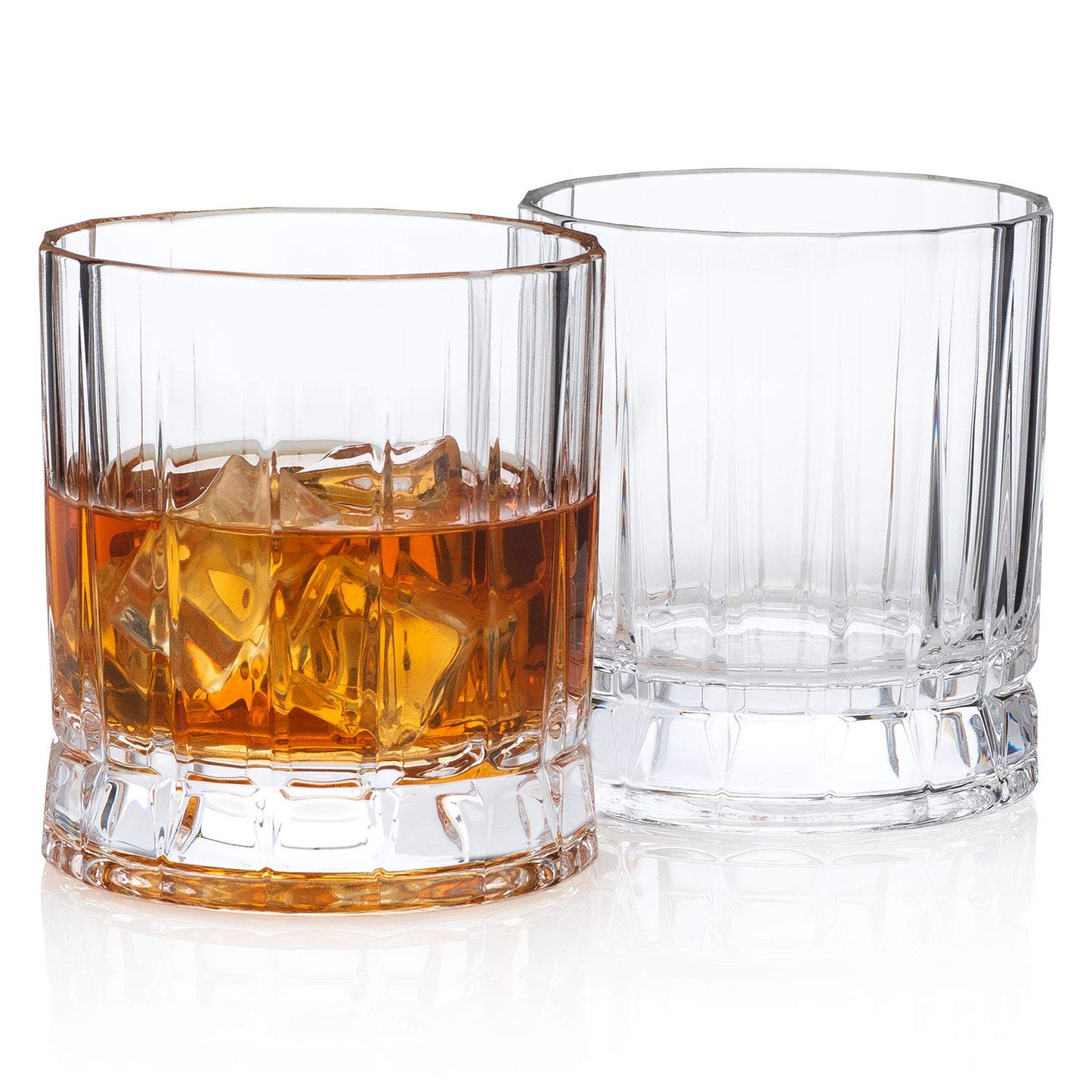 HISTORY COMPANY - Harry Truman Gentleman’s Bourbon Glass, a 2-piece crystal set inspired by presidential whiskey tradition.