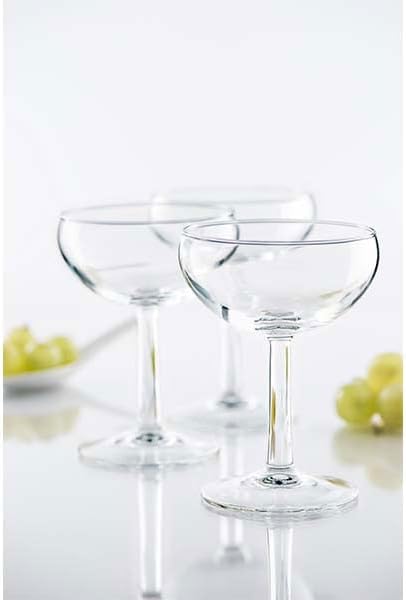 HISTORY COMPANY - The 'Ladies Who Lunch' Petite Coupe Glass Set, a 2-piece collection blending vintage charm with elegance.