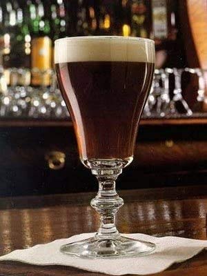 HISTORY COMPANY - Classic Irish Coffee Glasses, 2-piece set crafted for rich whiskey drinks and traditional hot cocktails.