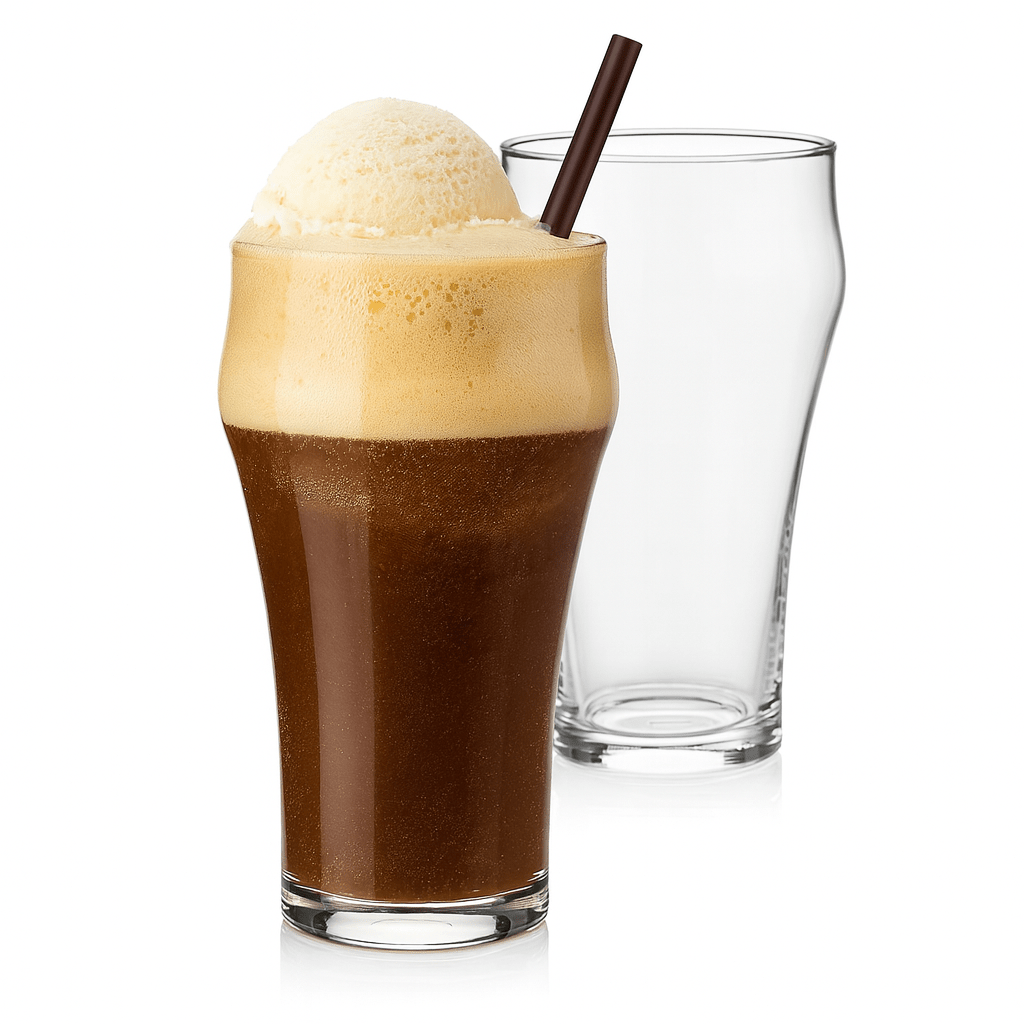 Retro - Classic Bell - Shaped Soda Fountain Glass - 16 - Ounces – Set of 2 (Gift Box Collection) - HISTORY COMPANY