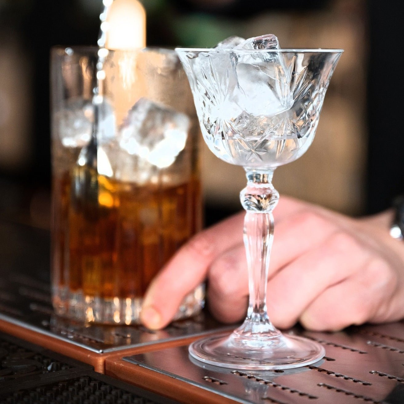 Rudyard Kipling Cocktail Coupette – Inspired by the Pegu Club, 2 - Piece Set (Gift Box Collection) - HISTORY COMPANY