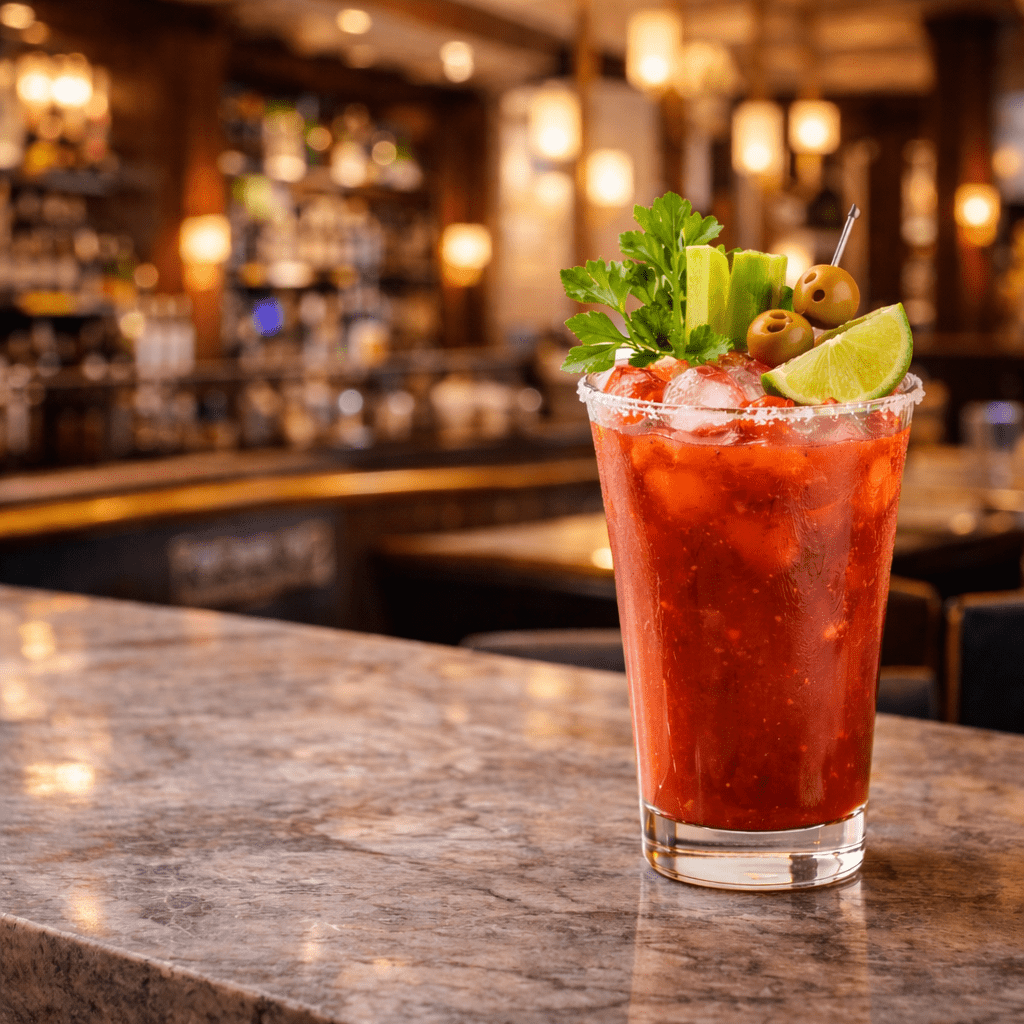 The Bloody Mary “Morning After” Glass – Inspired by the International Bar Flies, 2 - Piece Set (Gift Box Collection) - HISTORY COMPANY