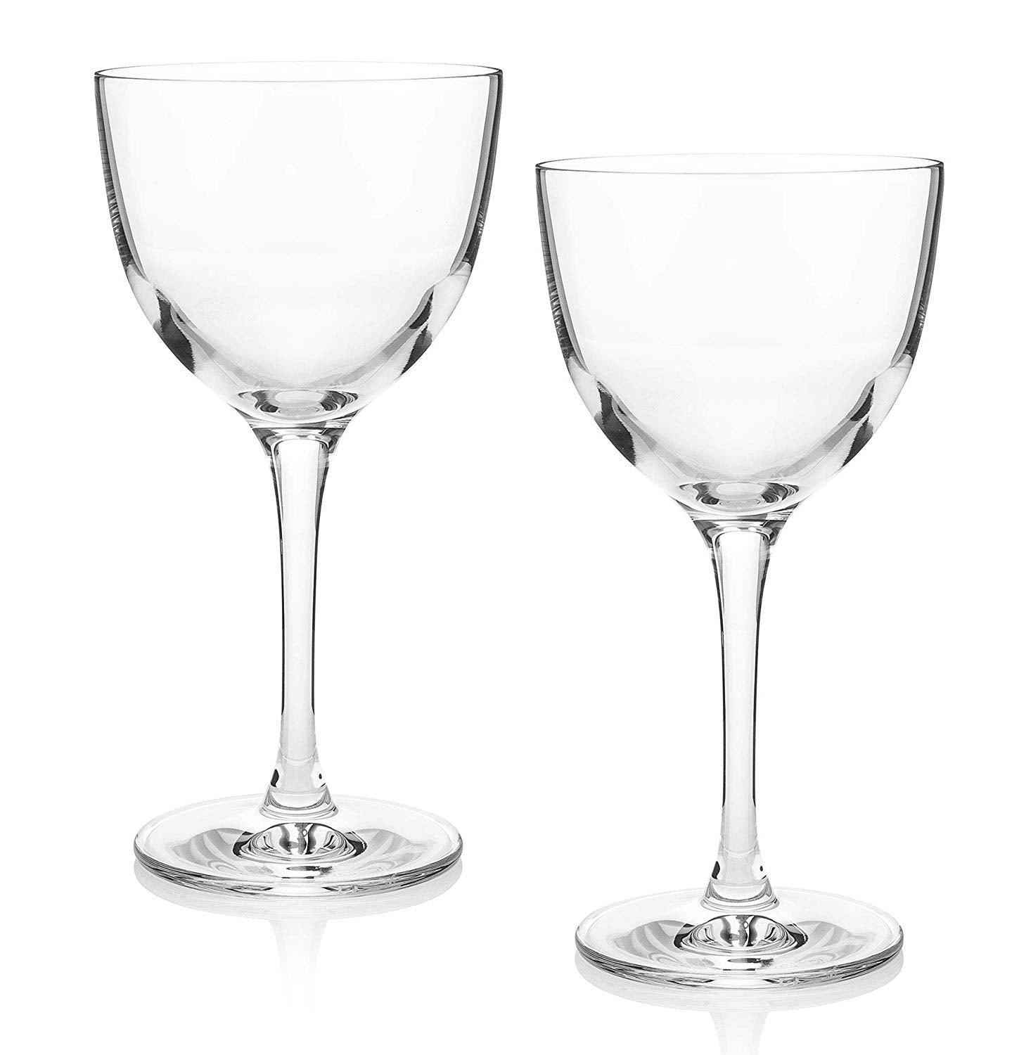 The Original Nick and Nora Crystal Martini Glasses, Set of