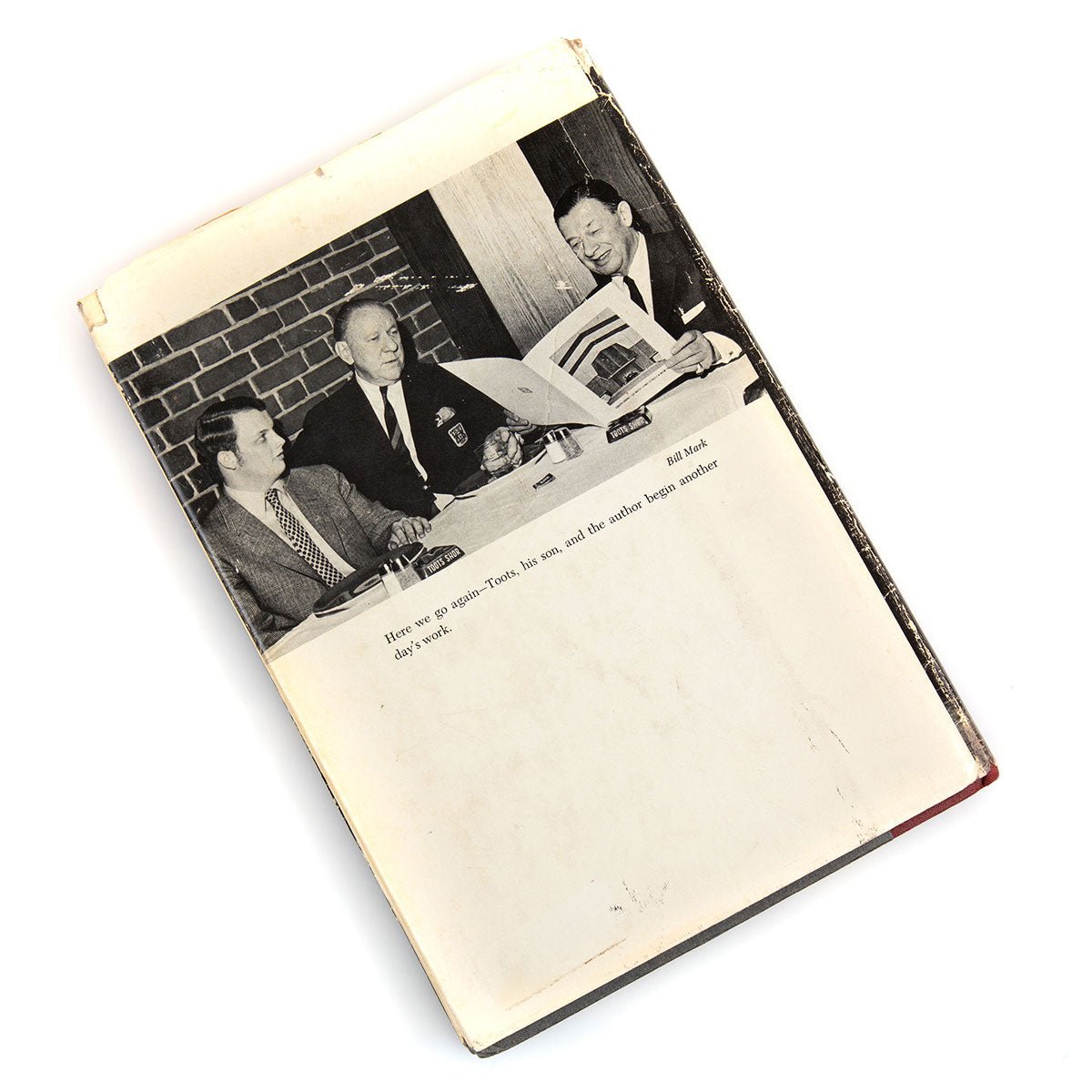 HISTORY COMPANY - Rare 1969 First Edition of 'Toots' by Bob Considine, chronicling the life of legendary restaurateur Toots Shor.