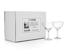 Load image into Gallery viewer, &quot;Thin Man&quot; Cocktail Glasses 