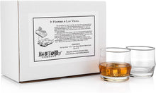 Load image into Gallery viewer, The Las Vegas “3-2-1” Copa Room Whiskey Rocks Glass 2-Piece Set