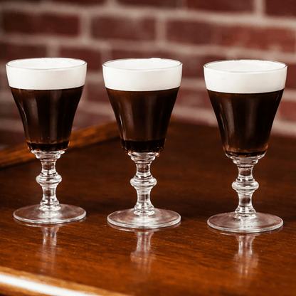 Authentic Irish Coffee Glass – San Francisco Classic 2 - Piece Set (Gift Box Collection) - HISTORY COMPANY