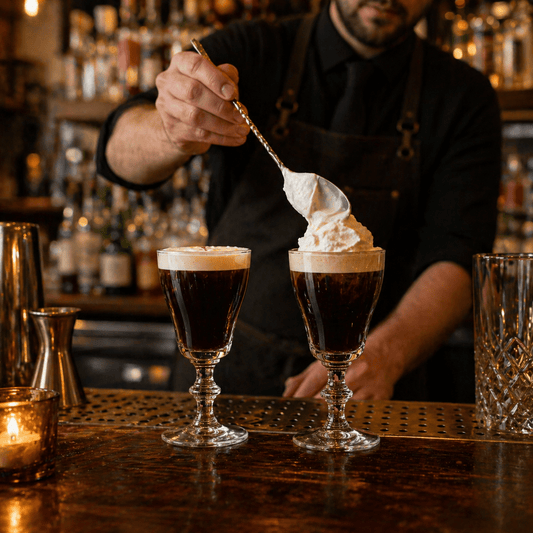 Authentic Irish Coffee Glass – San Francisco Classic 2 - Piece Set (Gift Box Collection) - HISTORY COMPANY