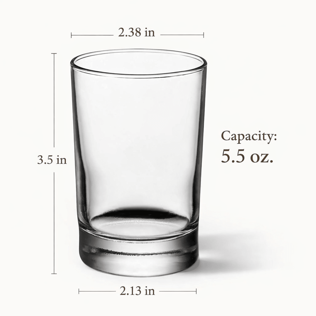 Bàcaro di Veneto "Piccolo - Size" Italian Stemless Wine Glass, 4 - Piece Set (Gift Box Collection) - HISTORY COMPANY