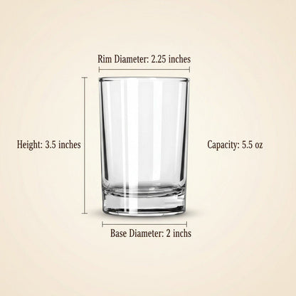 Bàcaro di Veneto "Piccolo - Size" Italian Stemless Wine Glass, 4 - Piece Set (Gift Box Collection) - HISTORY COMPANY