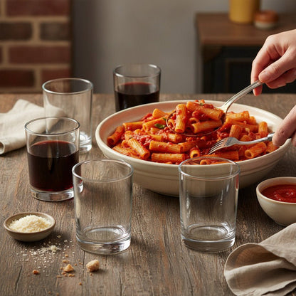 Bàcaro di Veneto "Piccolo - Size" Italian Stemless Wine Glass, 4 - Piece Set (Gift Box Collection) - HISTORY COMPANY