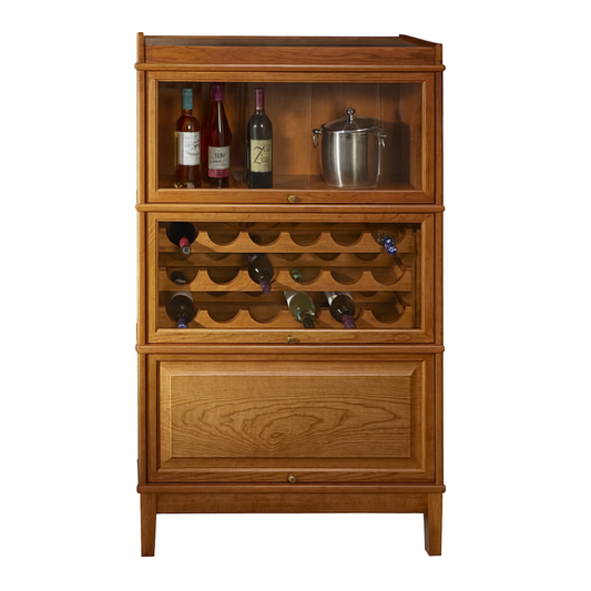 HISTORY COMPANY – Barrister’s Wine Cabinet with elegant storage for bottles, barware, and entertaining essentials.