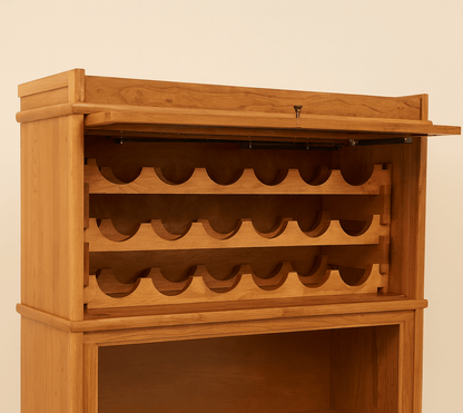 Barrister’s Wine Cabinet – Complete with Storage for Liquor and Barware. - HISTORY COMPANY