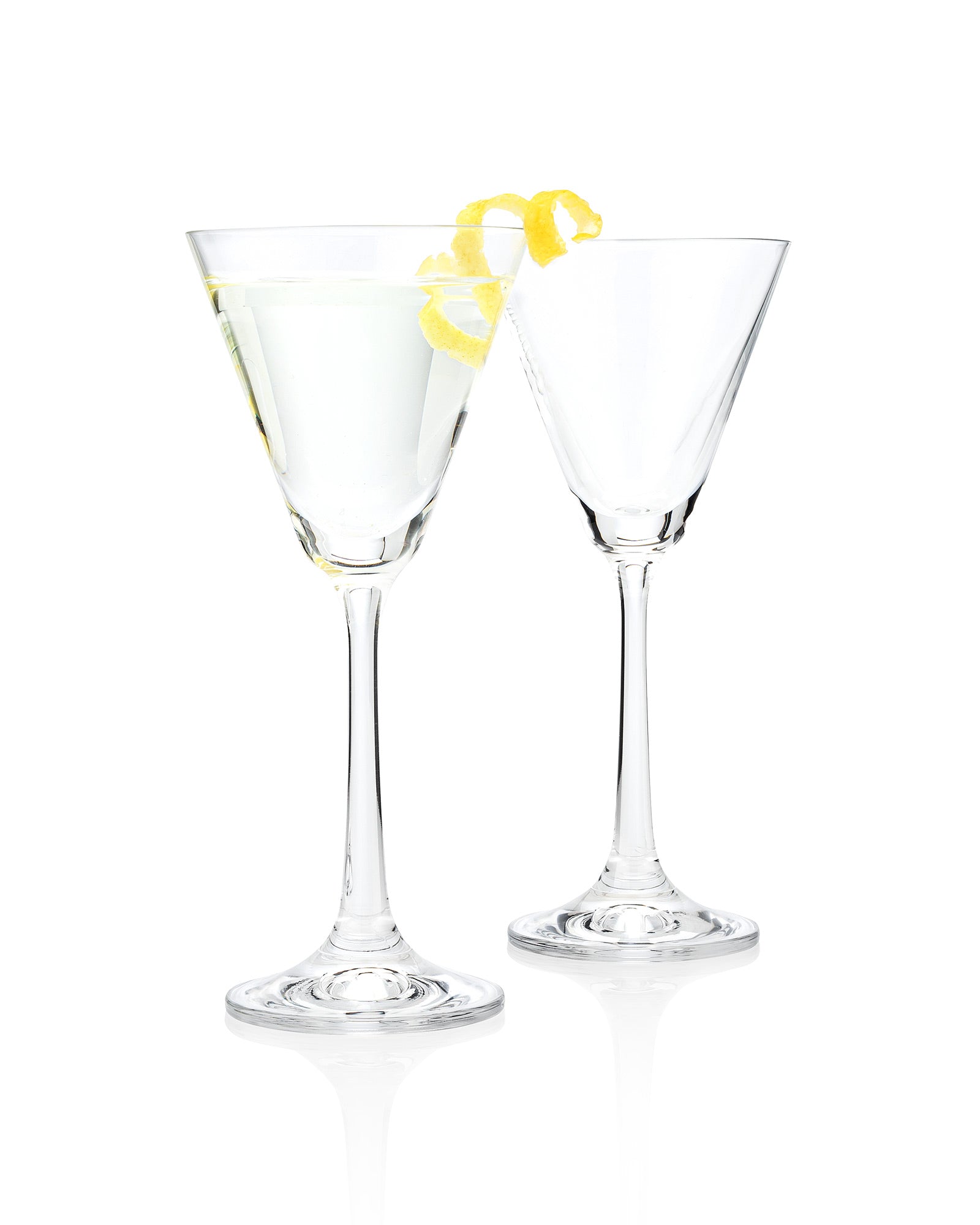 Bijou Petite Martini Glass – For Tiny Cocktails, 2 - Piece Set (Gift Box Collection) - HISTORY COMPANY