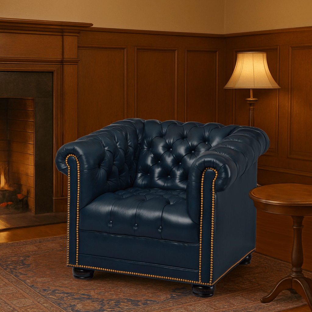 “Chesterfield” Gentleman’s Club Armchair. - HISTORY COMPANY