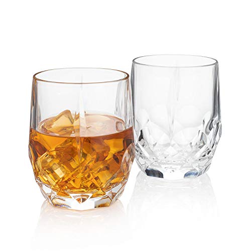 HISTORY COMPANY - Philadelphia High Society Old Fashioned Glass, a 2-piece crystal set inspired by luxury whiskey tradition.