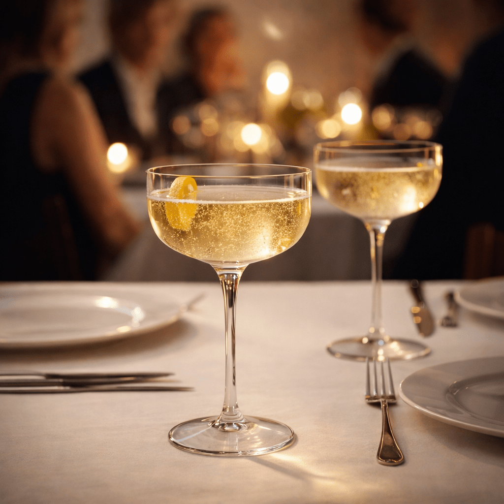 Elegant cocktail coupe glass for martinis, champagne cocktails, and classic drinks.