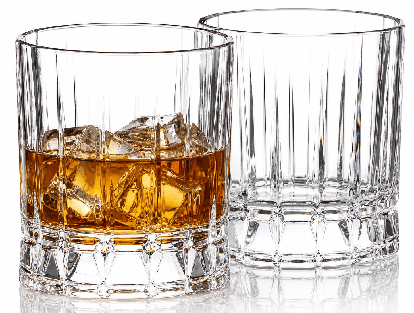 "Harry Truman" Gentleman’s Crystal Bourbon Whiskey Glass 2 - Piece Set (Gift Box Collection) - HISTORY COMPANY