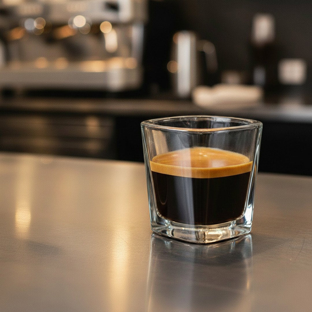 Italian Espresso Quartet, Durable 2 - ounce Barista - Grade Glassware, 4 - Piece Set (Gift Box Collection) - HISTORY COMPANY