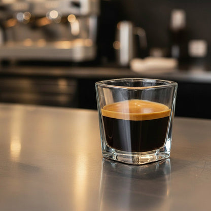 Italian Espresso Quartet, Durable 2 - ounce Barista - Grade Glassware, 4 - Piece Set (Gift Box Collection) - HISTORY COMPANY