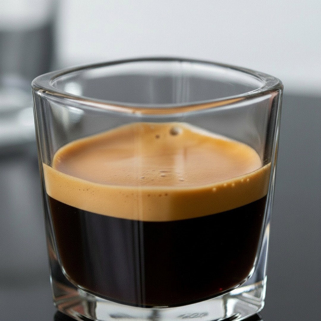 Italian Espresso Quartet, Durable 2 - ounce Barista - Grade Glassware, 4 - Piece Set (Gift Box Collection) - HISTORY COMPANY