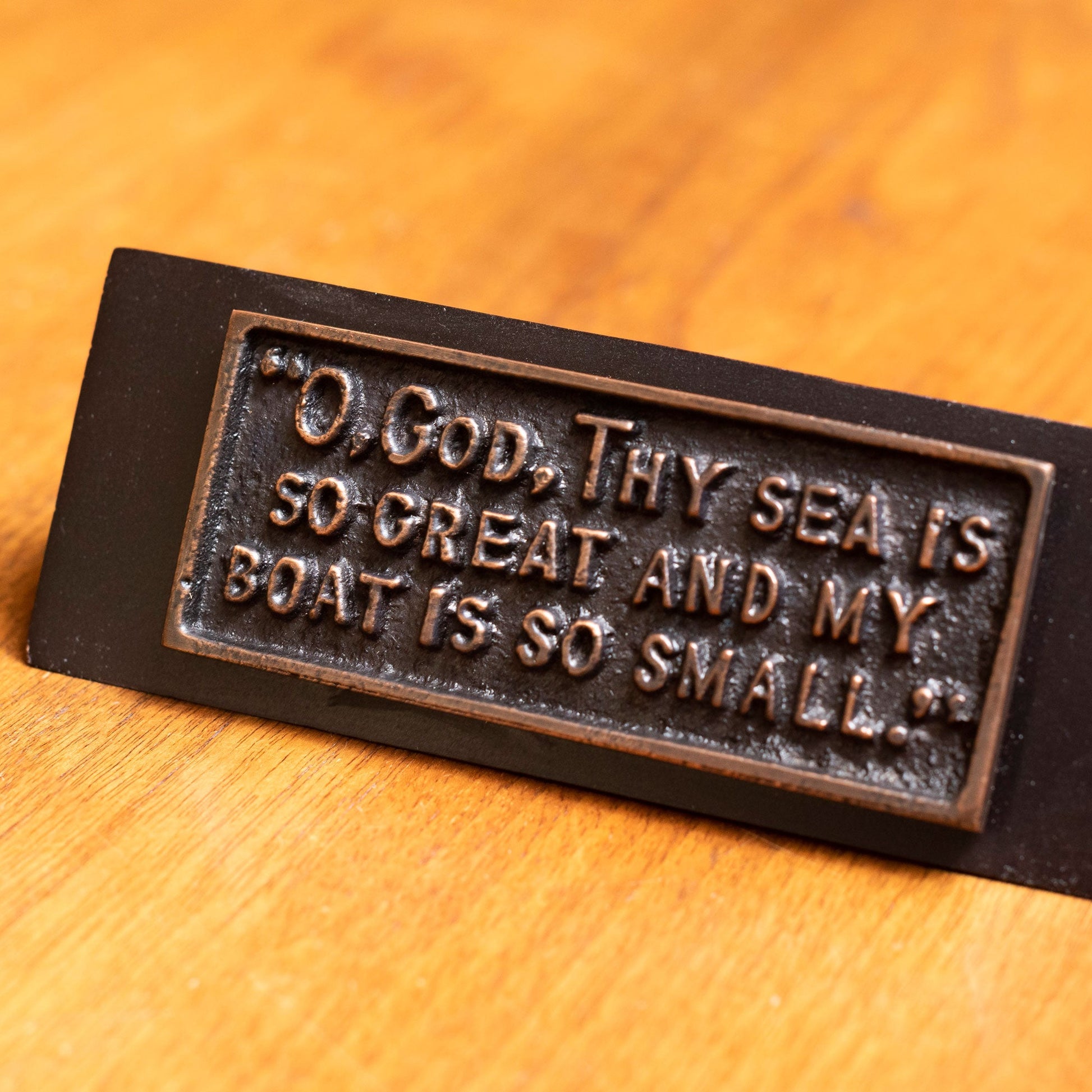John F. Kennedy Oval Office Desk Plaque - Museum-Quality Replica (Gift Box Collection) - HISTORY COMPANY