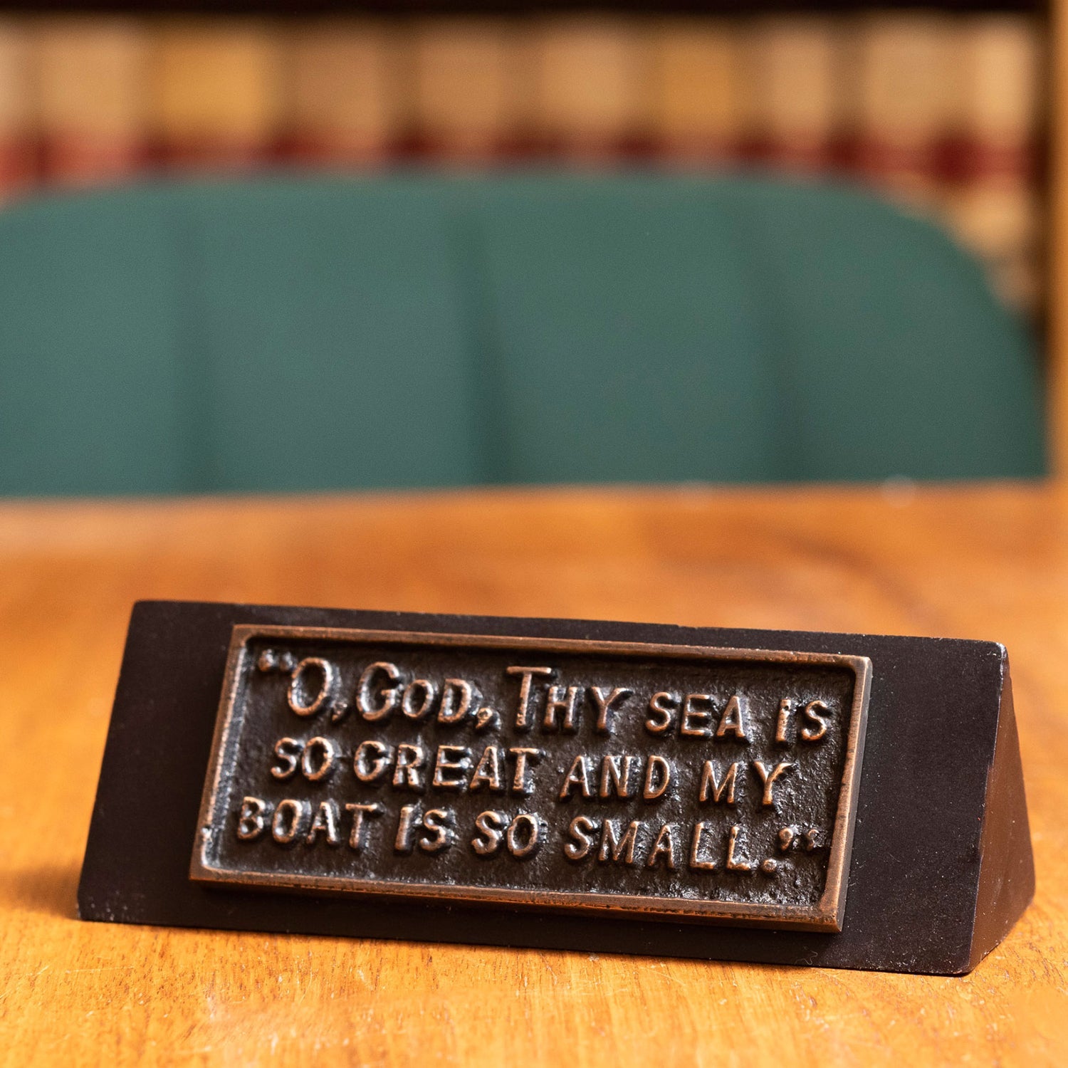 John F. Kennedy Oval Office Desk Plaque - Museum-Quality Replica (Gift Box Collection) - HISTORY COMPANY