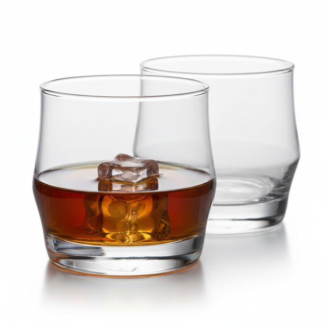 Las Vegas "Copa Room" Whiskey Rocks Glass, Nightclub - Inspired, 2 - Piece Set (Gift Box Collection) - HISTORY COMPANY