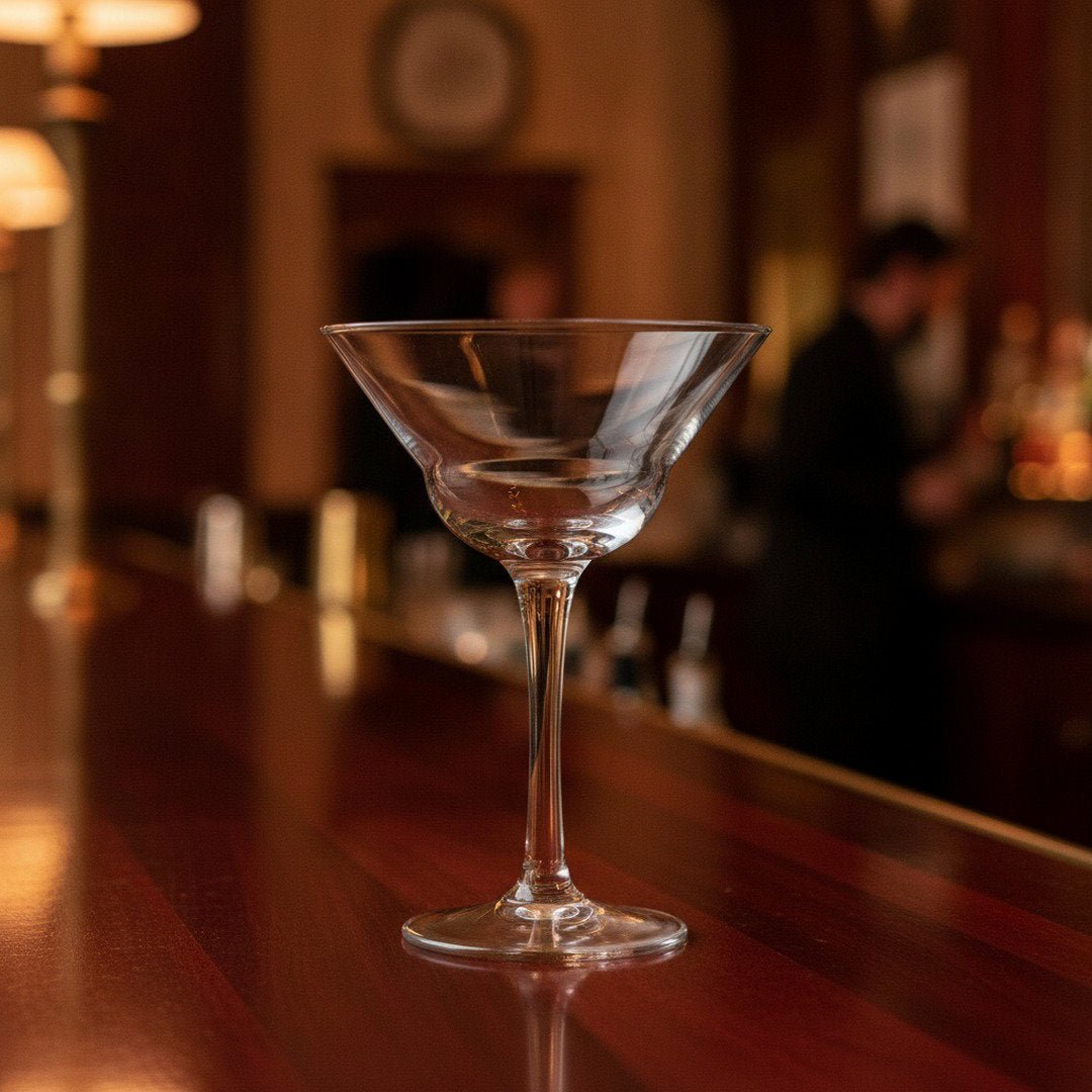 Legendary Jack London "Five O'Clock" Double Martini Glass 2-Piece Set (Gift Box Collection) - HISTORY COMPANY