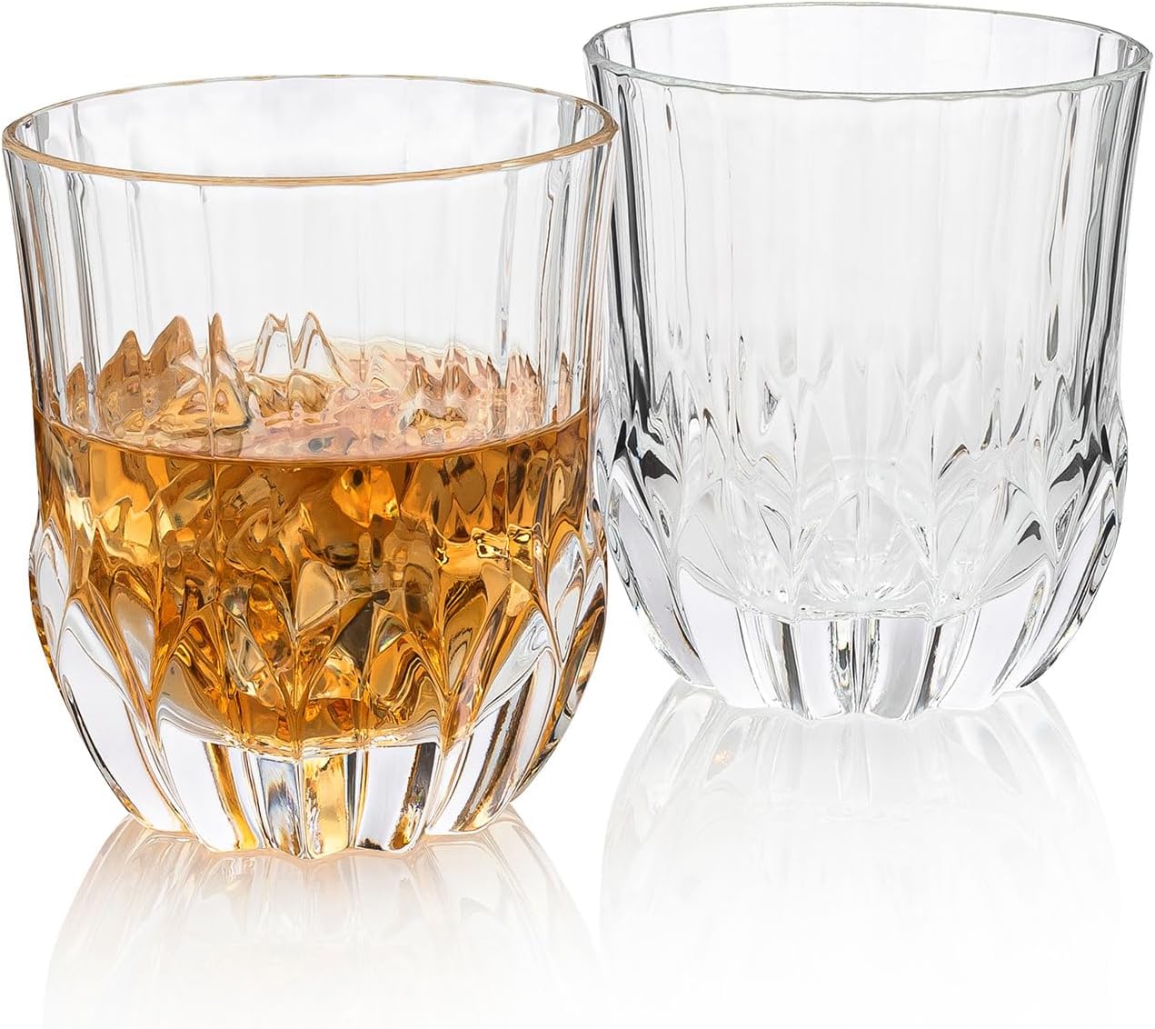 Italian Crystal Double Rocks Glass Set – Crafted in Tuscany – HISTORY ...
