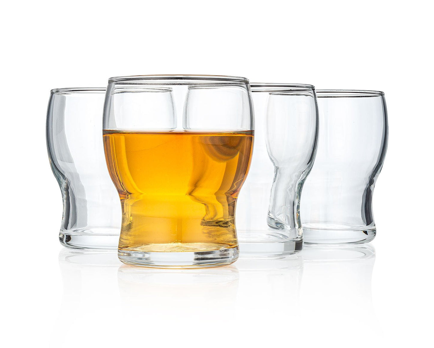 Multipurpose “Stackable Tasters” – Set of 4 Nosing & Sipping Glass for Miniature Cocktails & Craft Beer Flights (Gift Box Collection) - HISTORY COMPANY