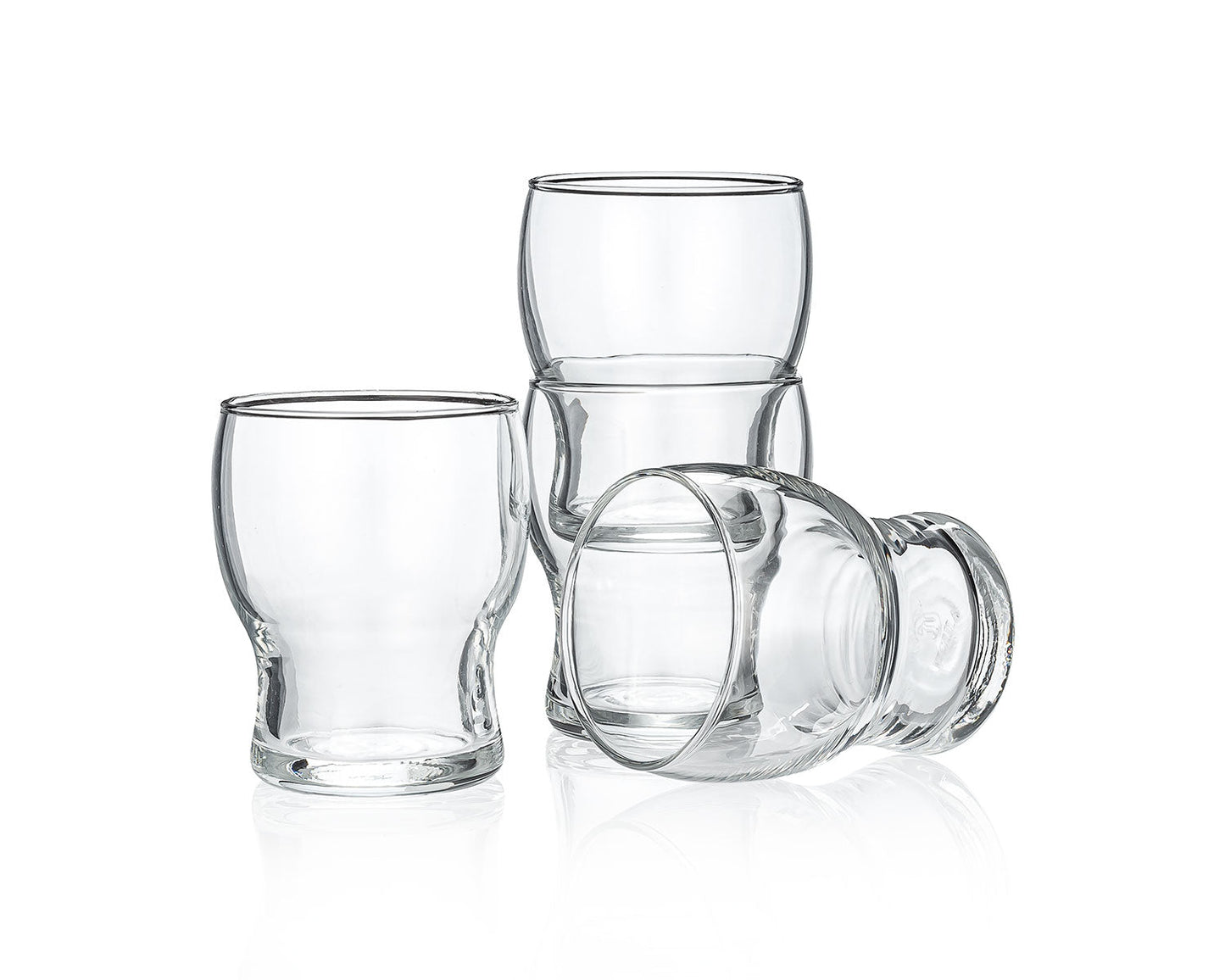 Multipurpose “Stackable Tasters” – Set of 4 Nosing & Sipping Glass for Miniature Cocktails & Craft Beer Flights (Gift Box Collection) - HISTORY COMPANY