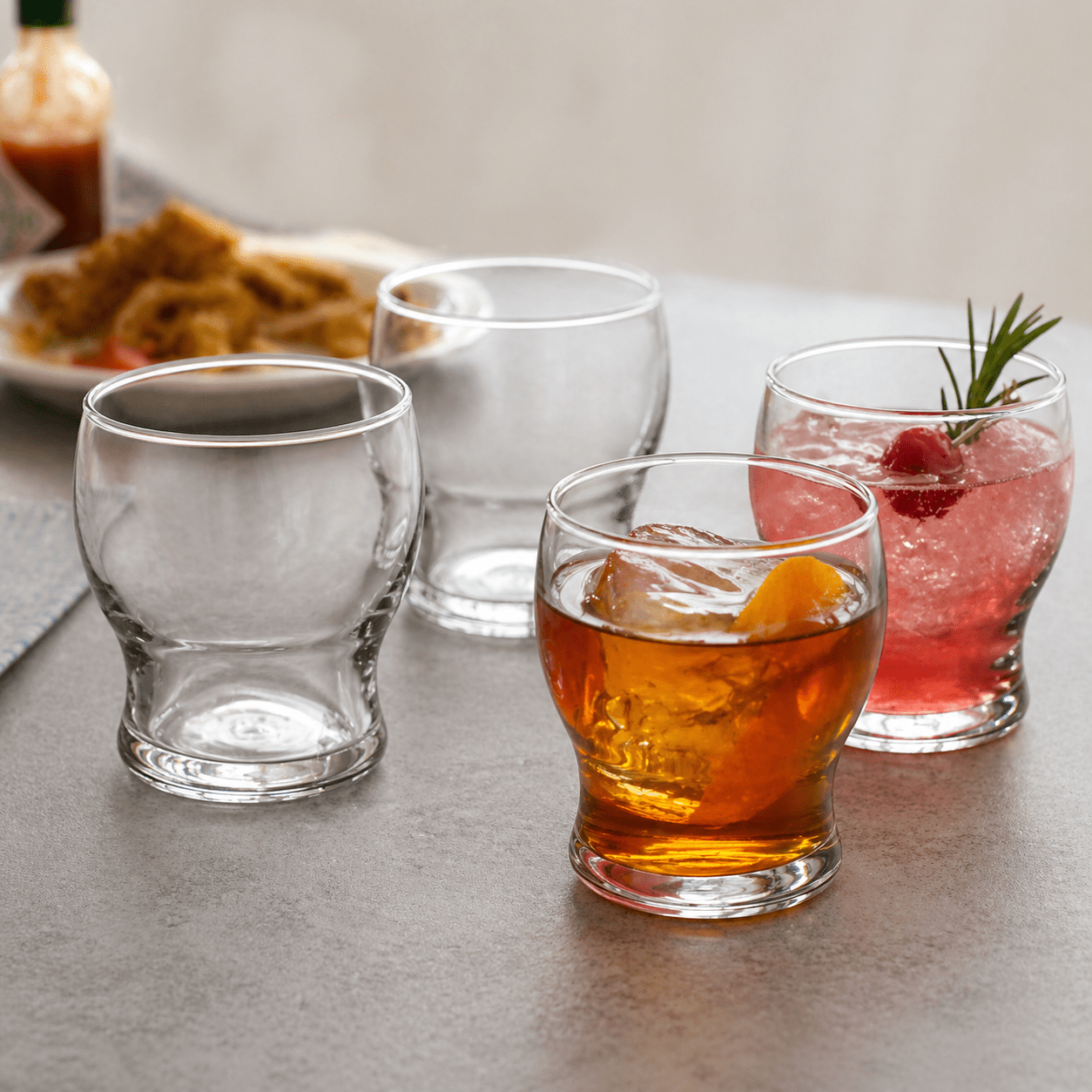 Multipurpose “Stackable Tasters” – Set of 4 Nosing & Sipping Glass for Miniature Cocktails & Craft Beer Flights (Gift Box Collection) - HISTORY COMPANY