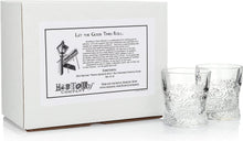 Load image into Gallery viewer, “French Quarter” Old-Fashioned Crystal Cocktail Glass 2-Piece Set