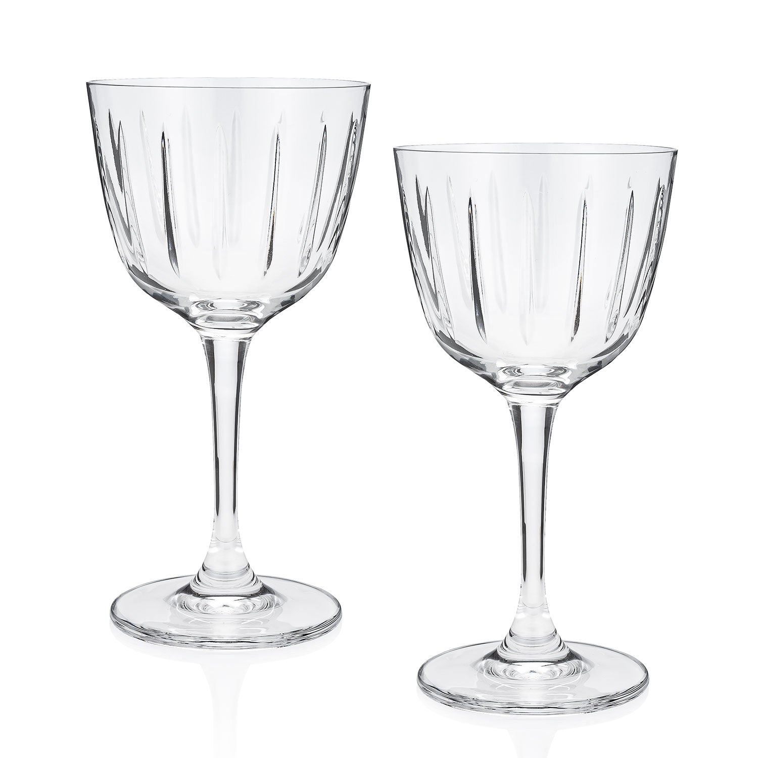 Paris Bistro Cocktail Coupette – Champs - Élysées - Inspired Glassware for Craft Cocktails, 2 - Piece Set (Gift Box Collection) - HISTORY COMPANY