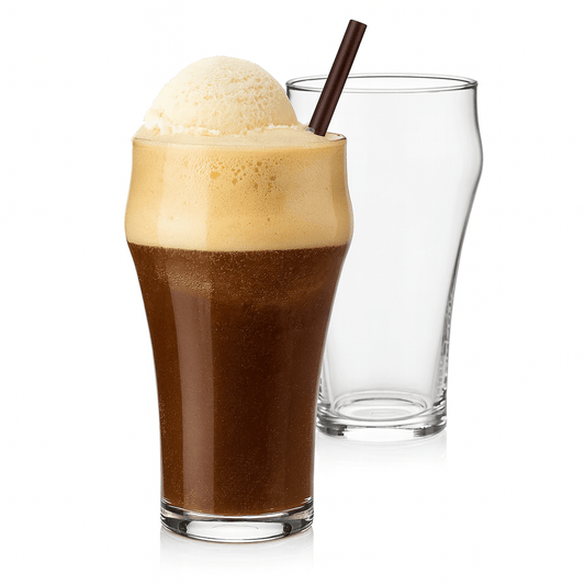 Retro - Classic Bell - Shaped Soda Fountain Glass - 16 - Ounces – Set of 2 (Gift Box Collection) - HISTORY COMPANY
