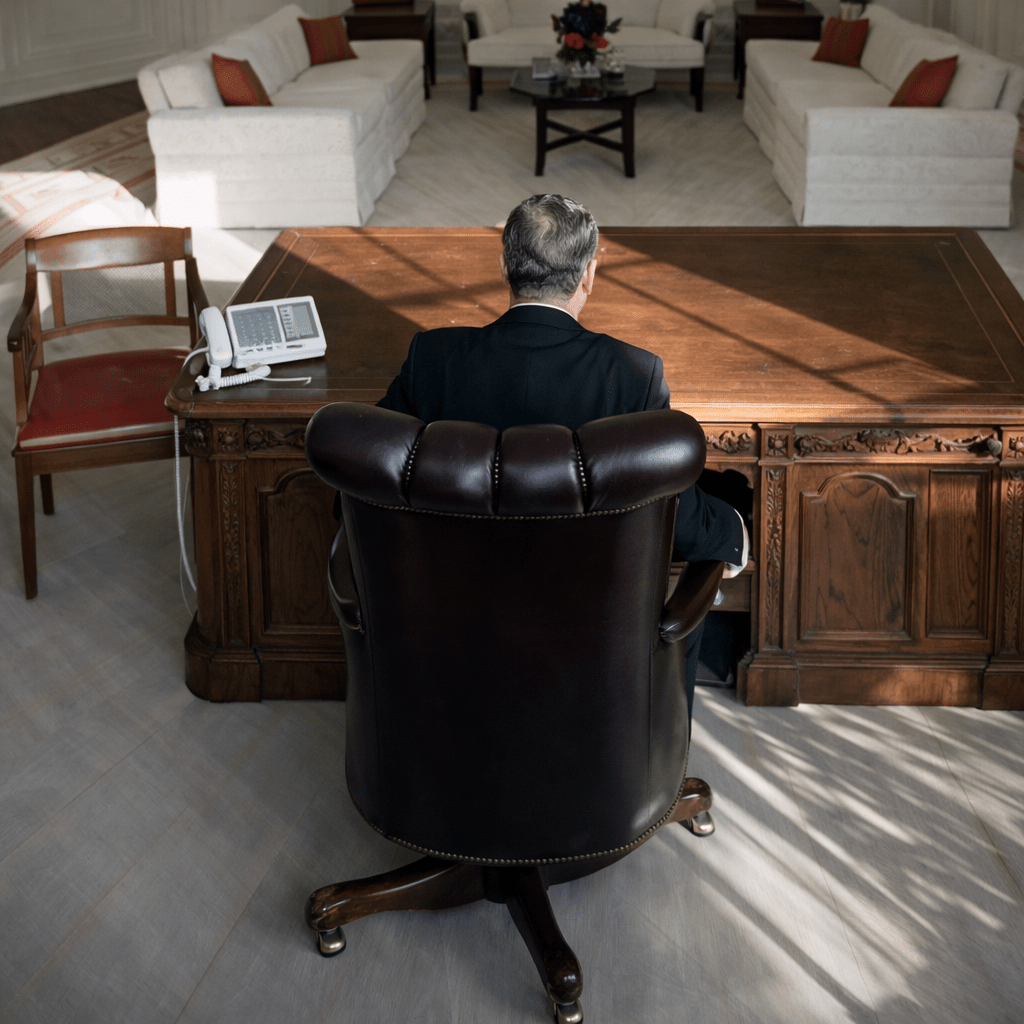 Ronald Reagan Oval Office Chair - HISTORY COMPANY