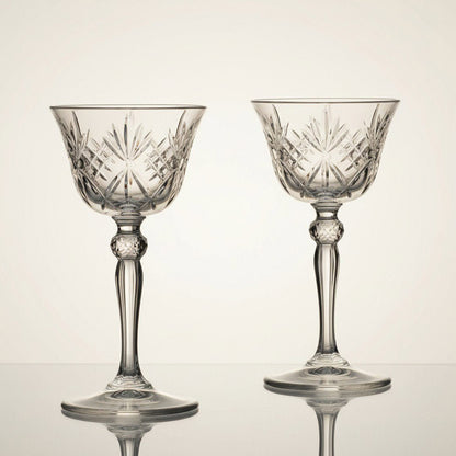 Rudyard Kipling Cocktail Coupette – Inspired by the Pegu Club, 2 - Piece Set (Gift Box Collection) - HISTORY COMPANY