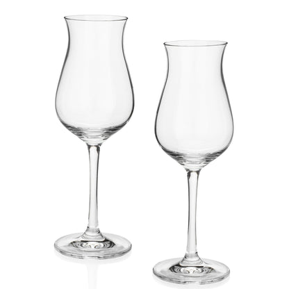 Tequila & Mezcal Tasting Flute Glass – Copita - Style for Fine Sipping Spirits, 2 - Piece Set (Gift Box Collection) - HISTORY COMPANY
