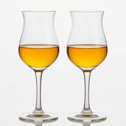 Tequila & Mezcal Tasting Flute Glass – Copita - Style for Fine Sipping Spirits, 2 - Piece Set (Gift Box Collection) - HISTORY COMPANY
