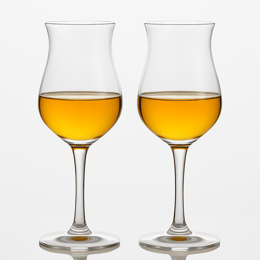 Tequila & Mezcal Tasting Flute Glass – Copita - Style for Fine Sipping Spirits, 2 - Piece Set (Gift Box Collection) - HISTORY COMPANY