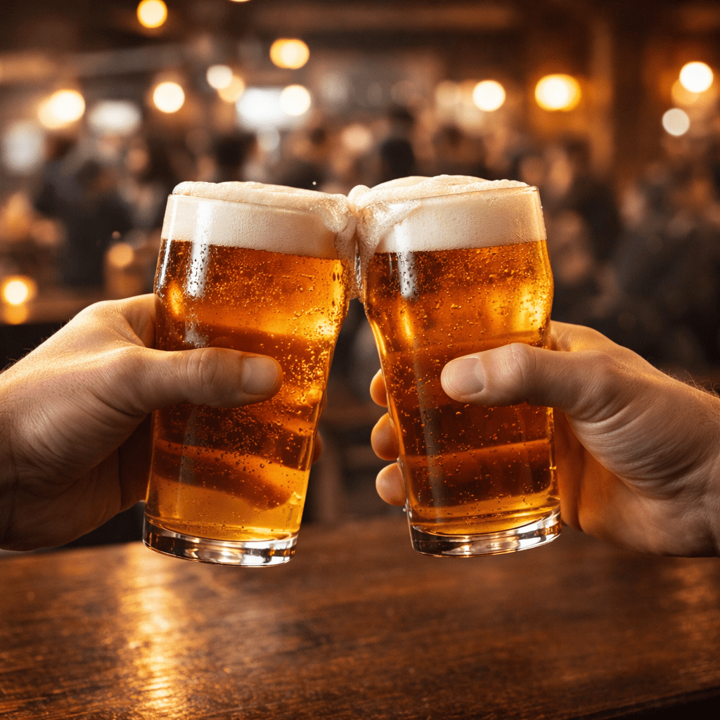 The 1913 “Hugo” British Pint Glass for Beer and Ale, 2 - Piece Set (Gift Box Collection) - HISTORY COMPANY